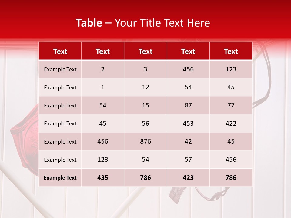 Panties Drying PowerPoint Template