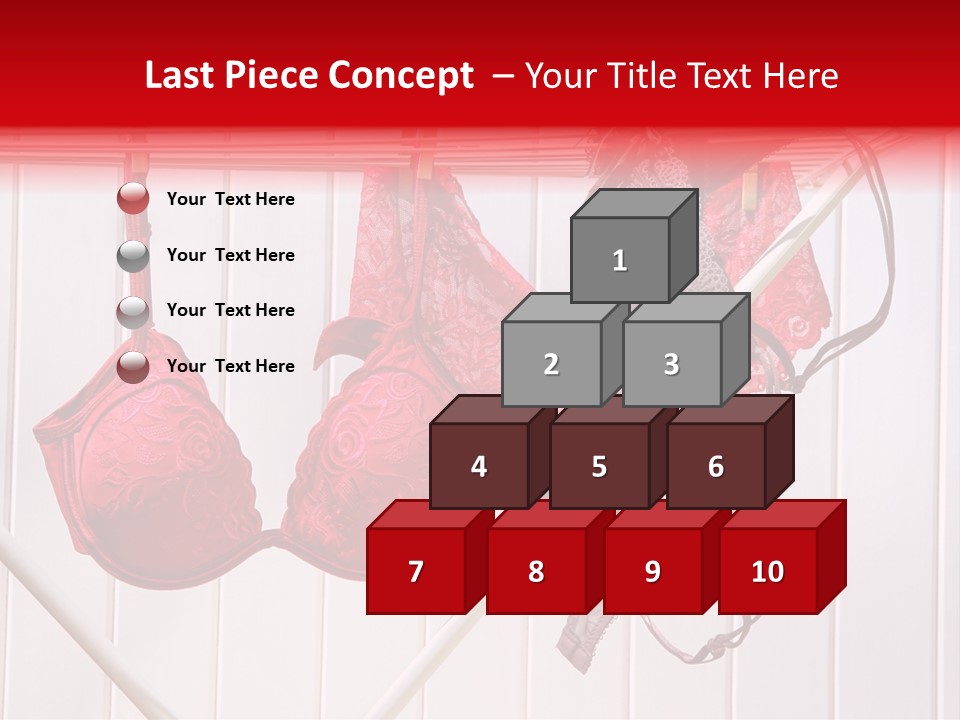 Panties Drying PowerPoint Template