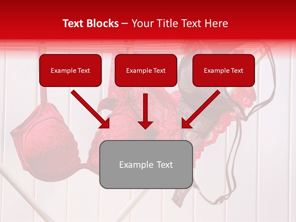 Panties Drying PowerPoint Template