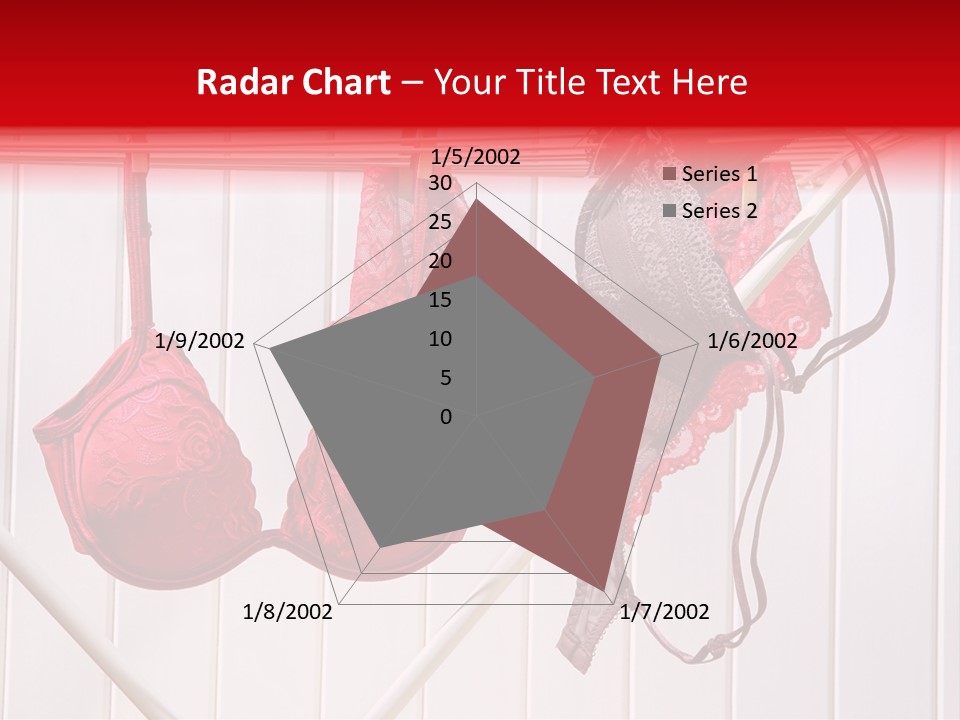Panties Drying PowerPoint Template