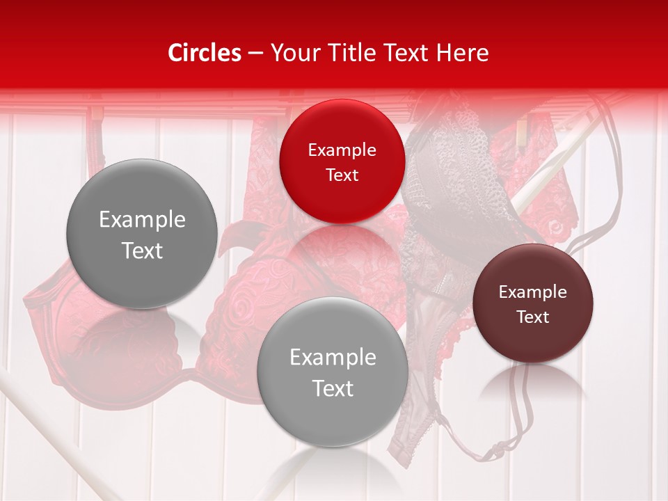 Panties Drying PowerPoint Template