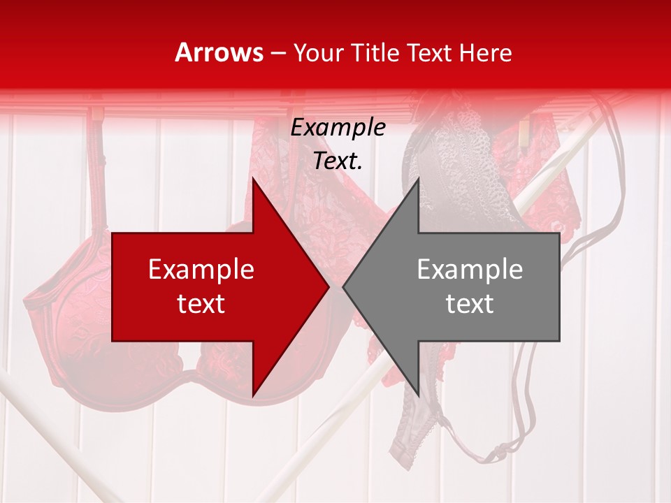 Panties Drying PowerPoint Template