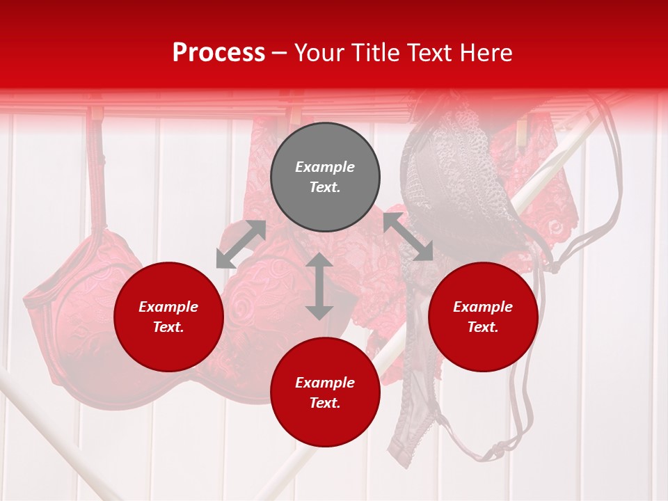 Panties Drying PowerPoint Template