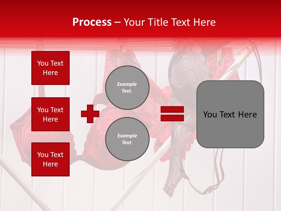 Panties Drying PowerPoint Template