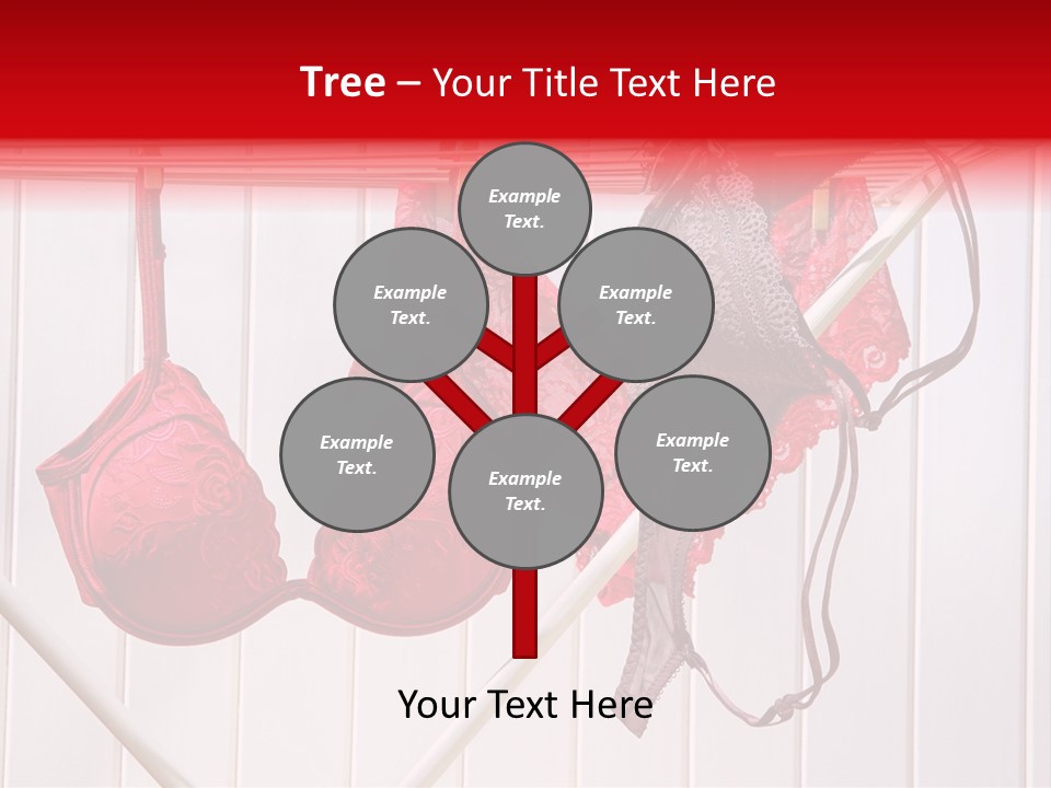 Panties Drying PowerPoint Template