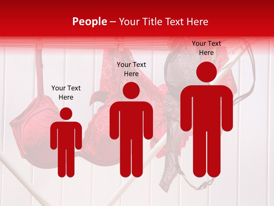 Panties Drying PowerPoint Template