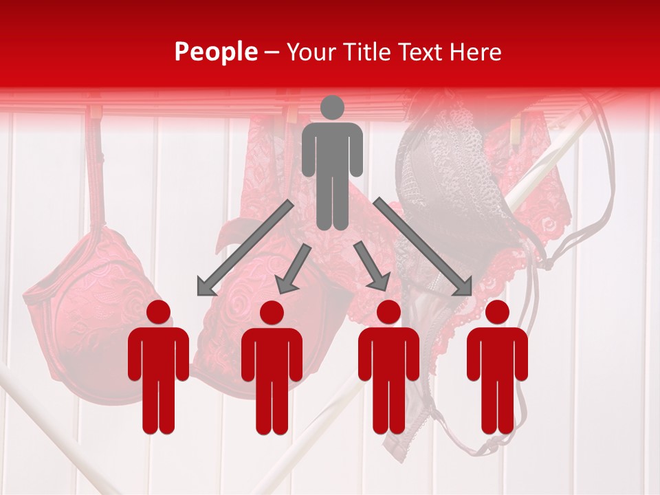 Panties Drying PowerPoint Template