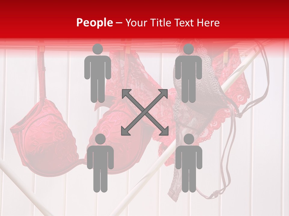 Panties Drying PowerPoint Template