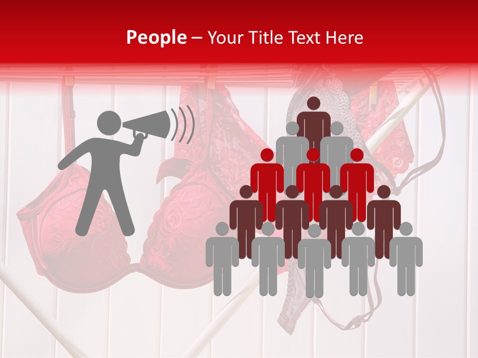 Panties Drying PowerPoint Template