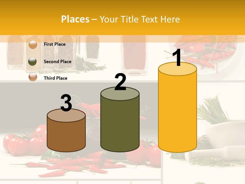 Spices Collage PowerPoint Template