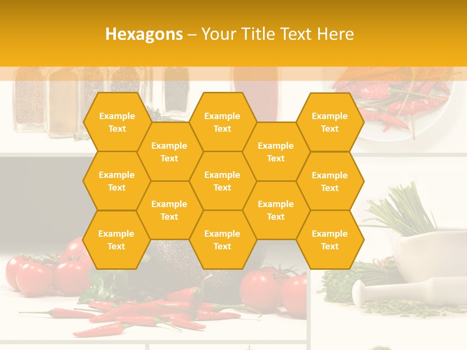 Spices Collage PowerPoint Template