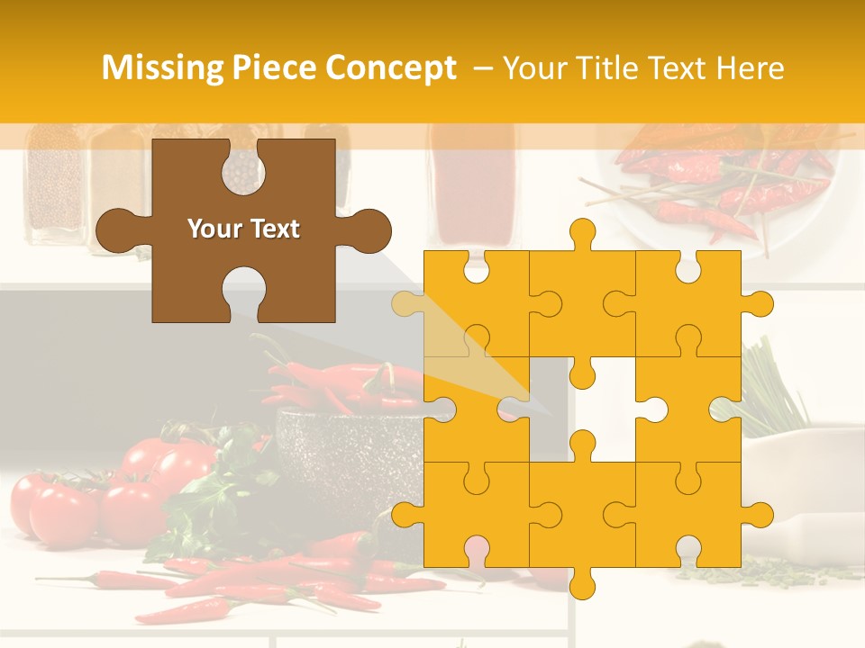 Spices Collage PowerPoint Template