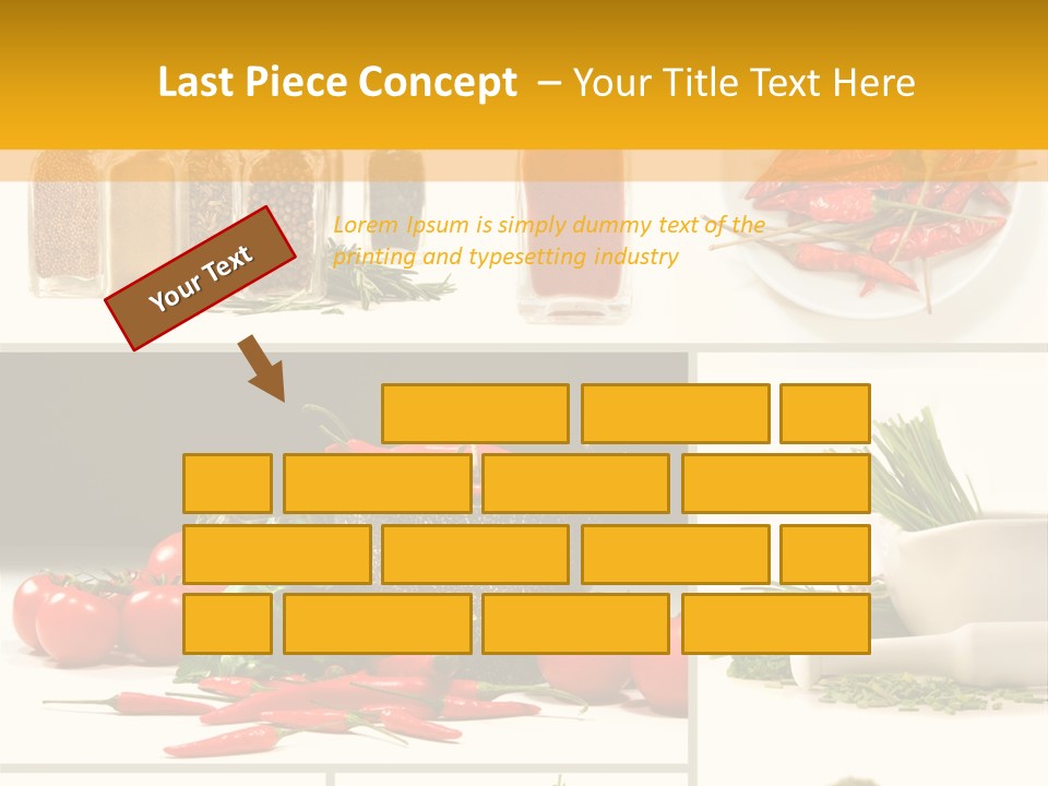 Spices Collage PowerPoint Template