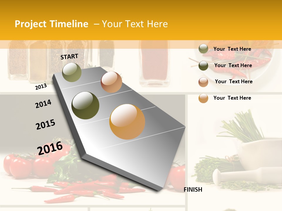 Spices Collage PowerPoint Template