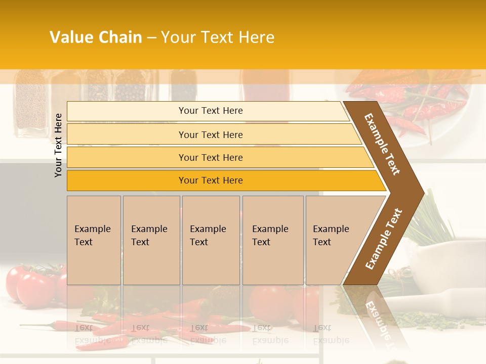 Spices Collage PowerPoint Template