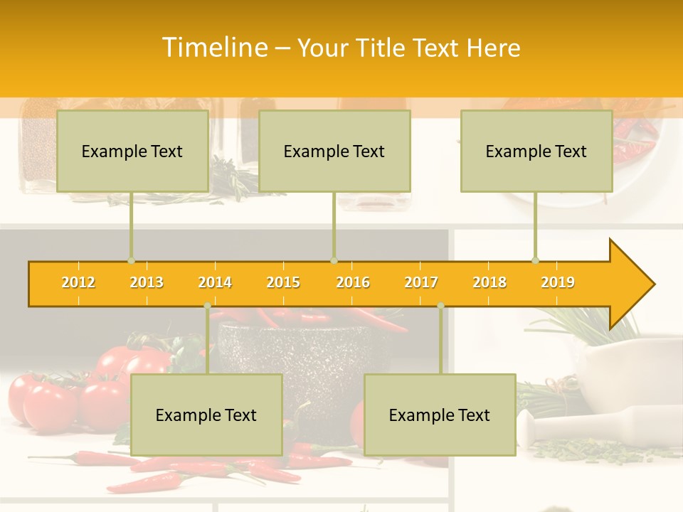 Spices Collage PowerPoint Template
