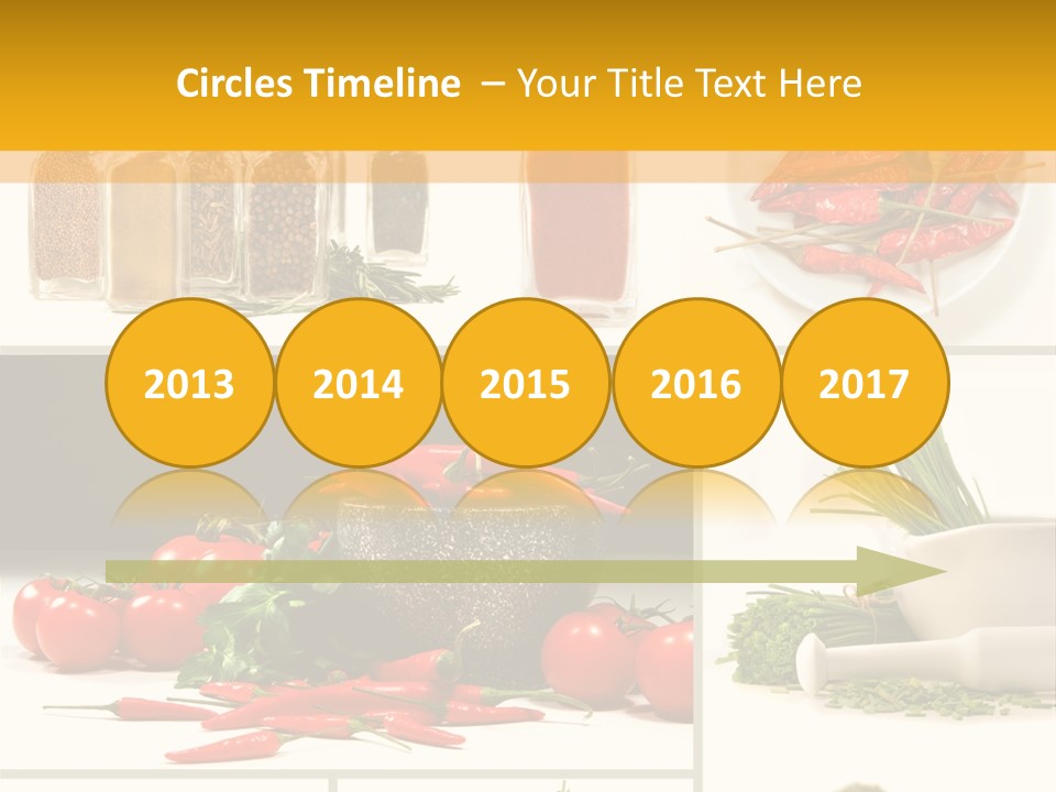 Spices Collage PowerPoint Template