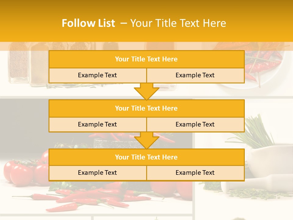 Spices Collage PowerPoint Template