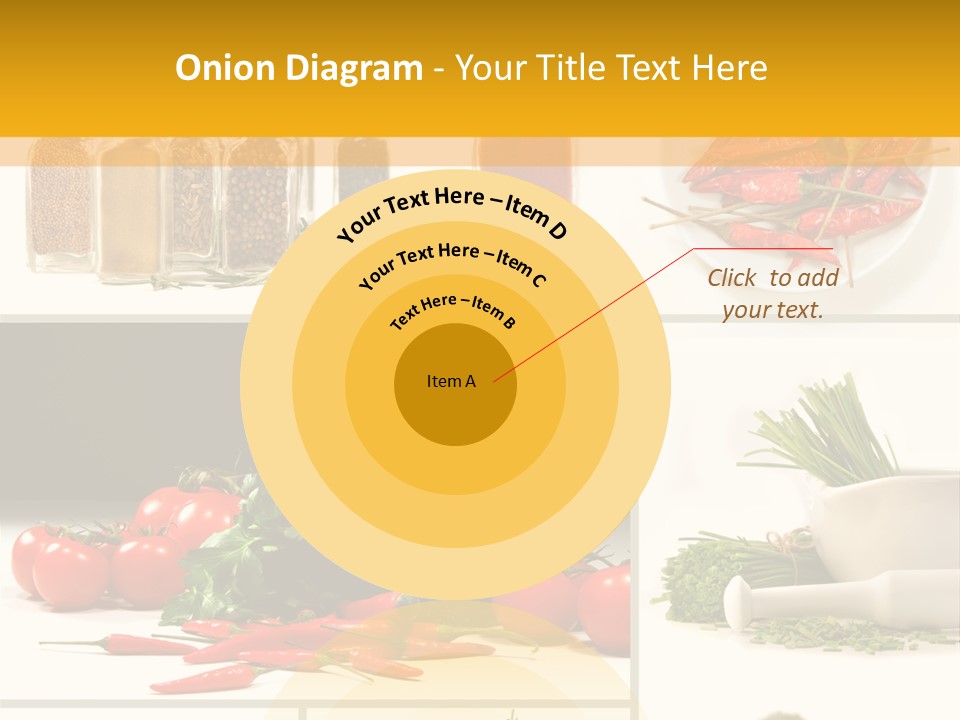 Spices Collage PowerPoint Template