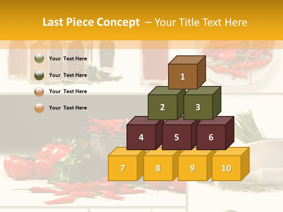 Spices Collage PowerPoint Template