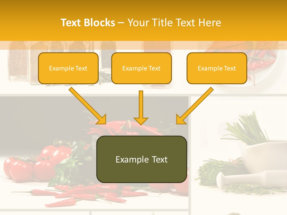 Spices Collage PowerPoint Template
