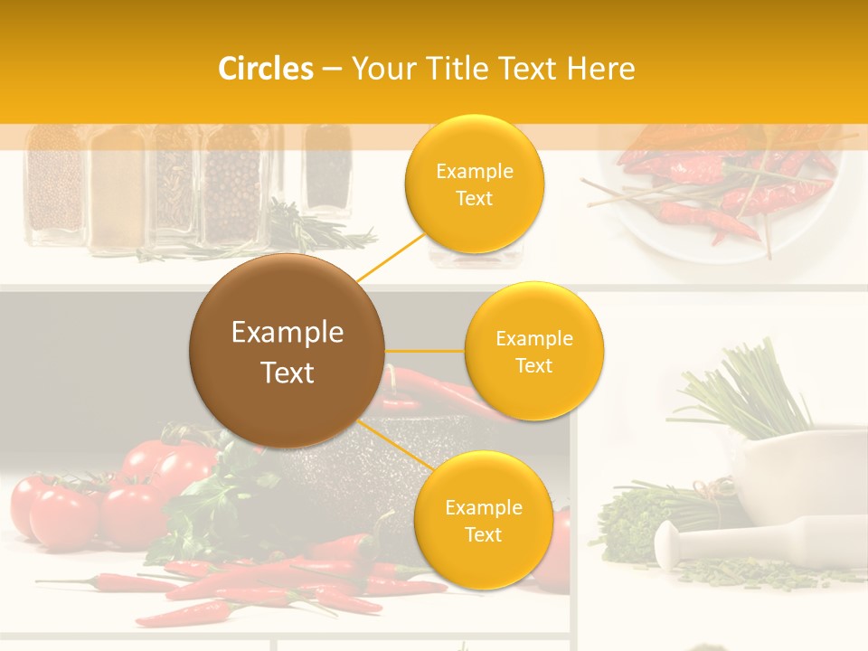Spices Collage PowerPoint Template