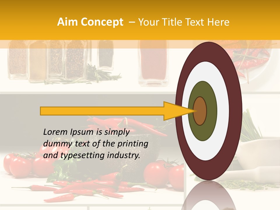 Spices Collage PowerPoint Template
