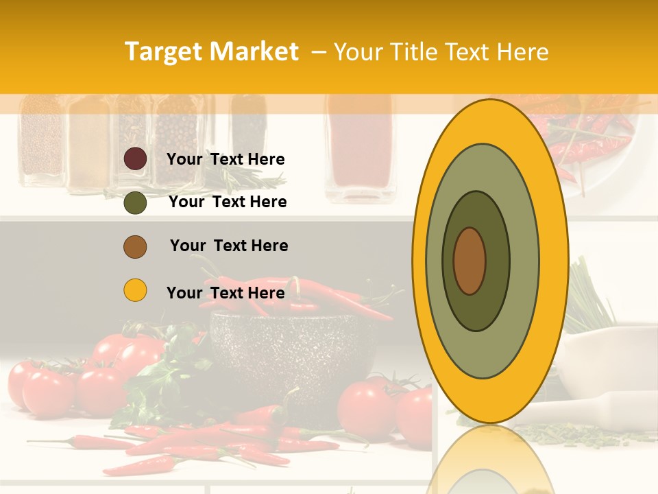 Spices Collage PowerPoint Template