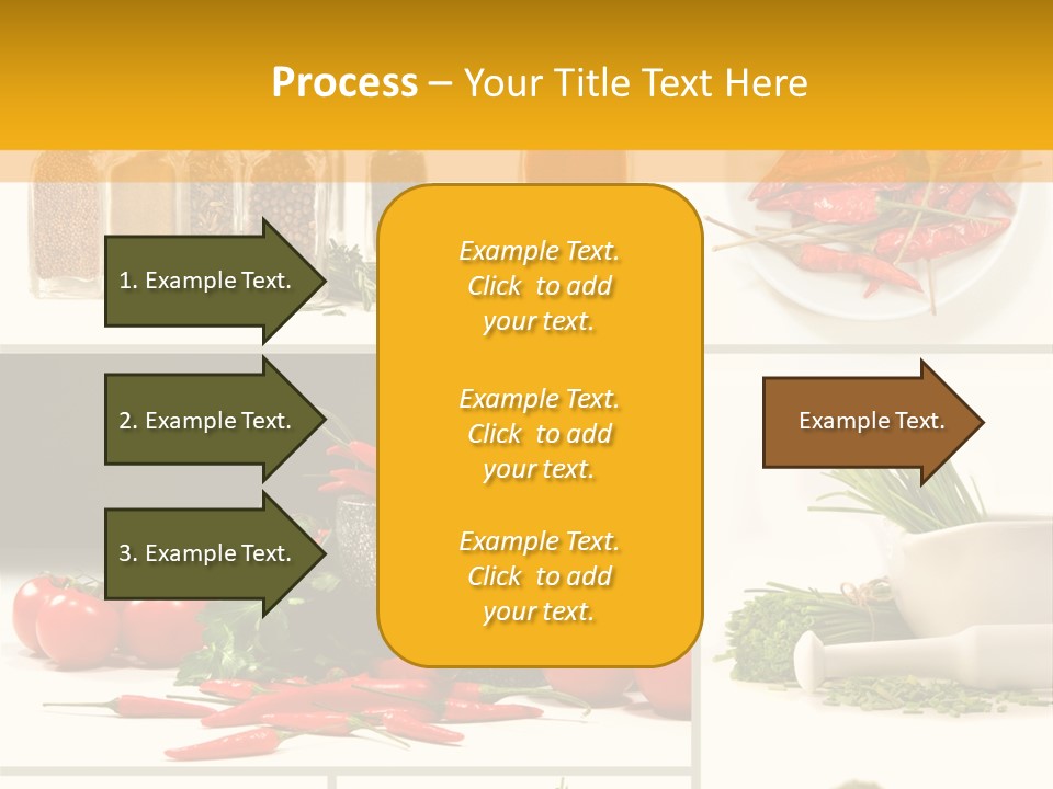 Spices Collage PowerPoint Template