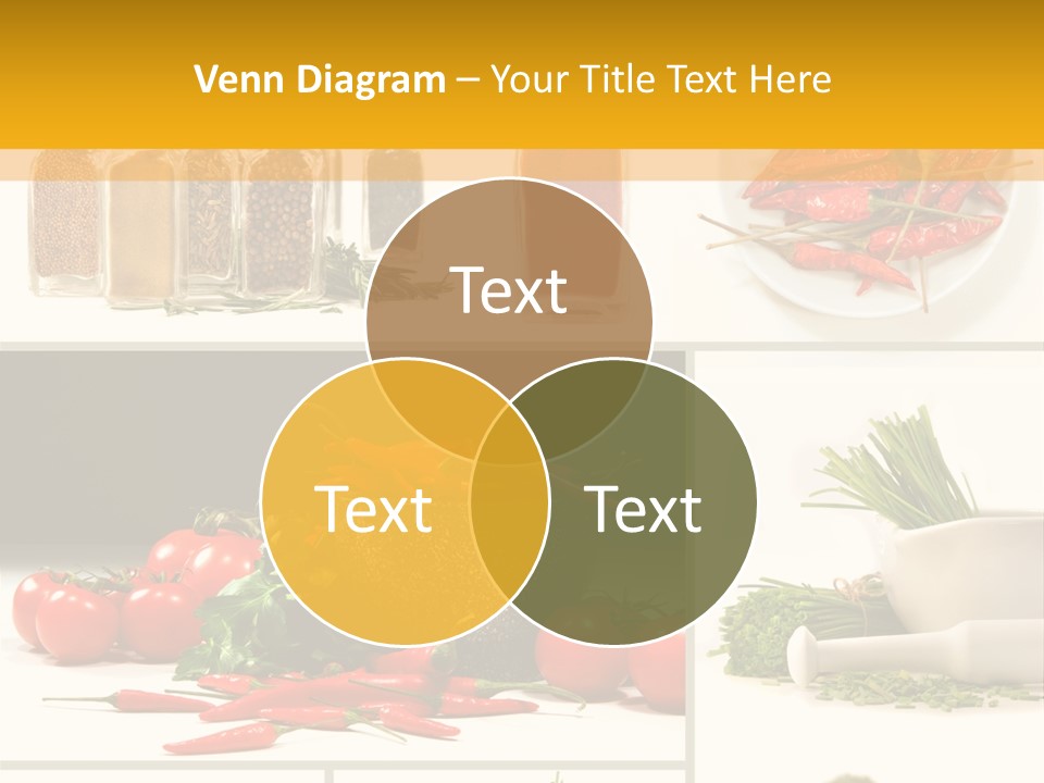 Spices Collage PowerPoint Template