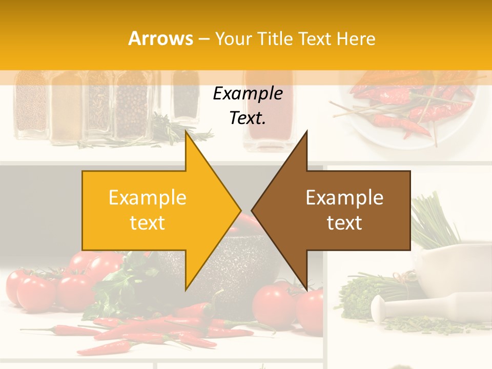 Spices Collage PowerPoint Template