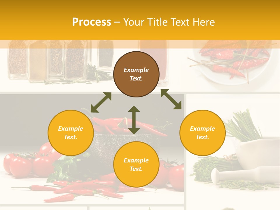 Spices Collage PowerPoint Template