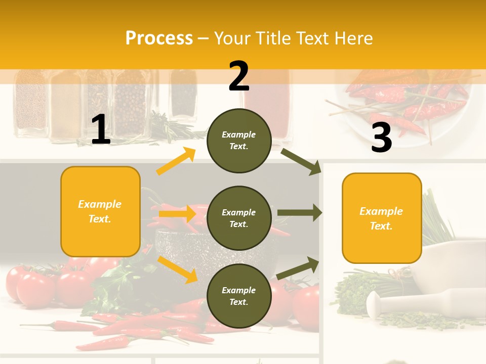 Spices Collage PowerPoint Template