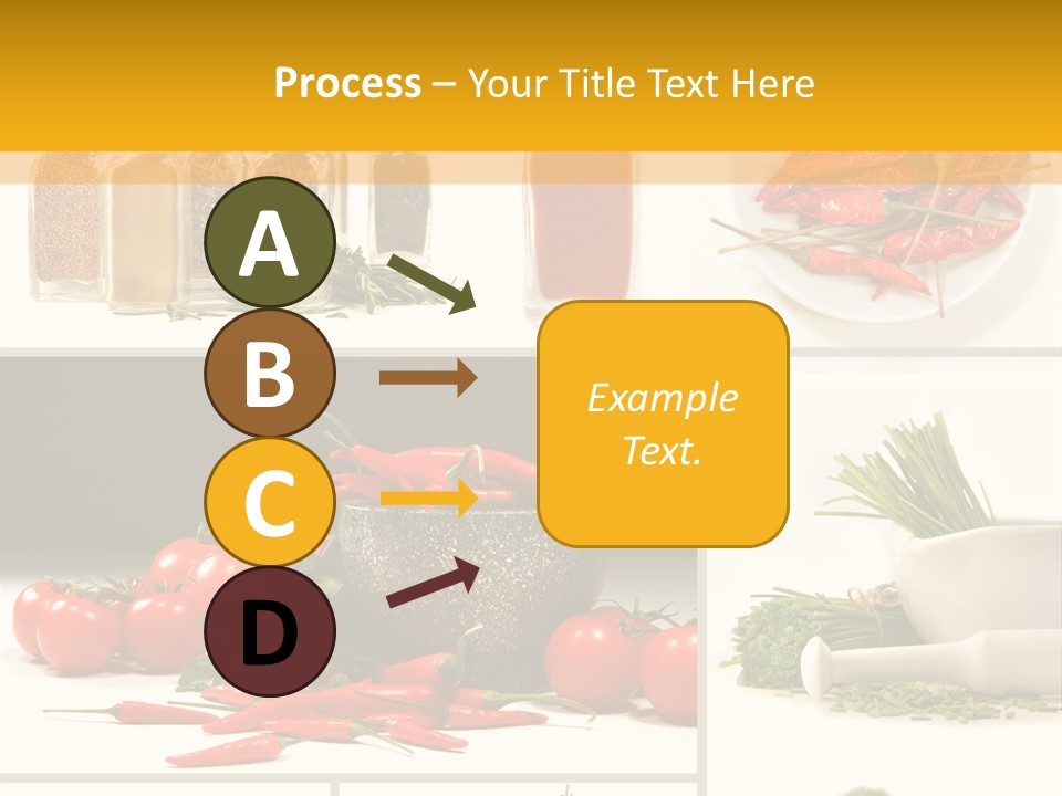 Spices Collage PowerPoint Template