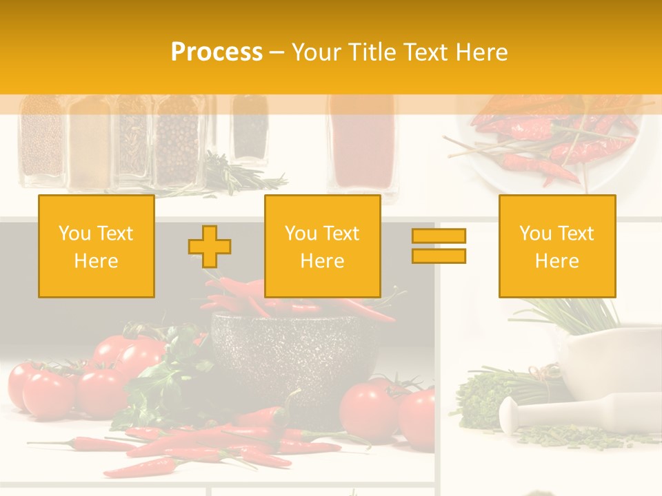 Spices Collage PowerPoint Template