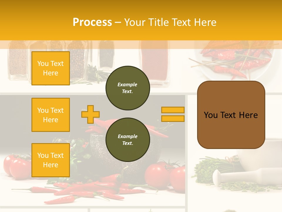 Spices Collage PowerPoint Template