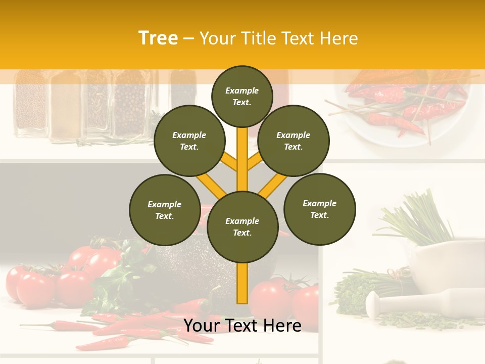 Spices Collage PowerPoint Template