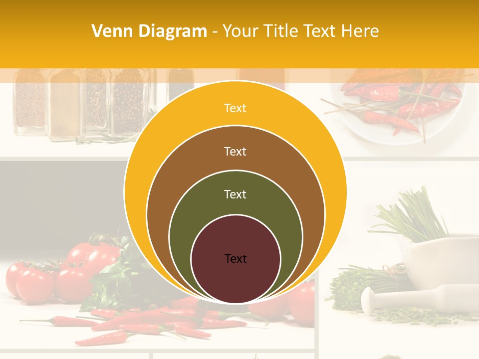 Spices Collage PowerPoint Template
