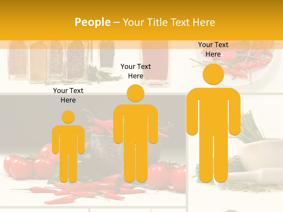 Spices Collage PowerPoint Template