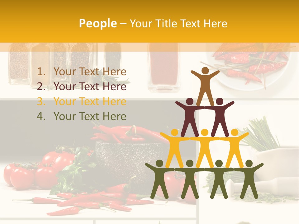 Spices Collage PowerPoint Template