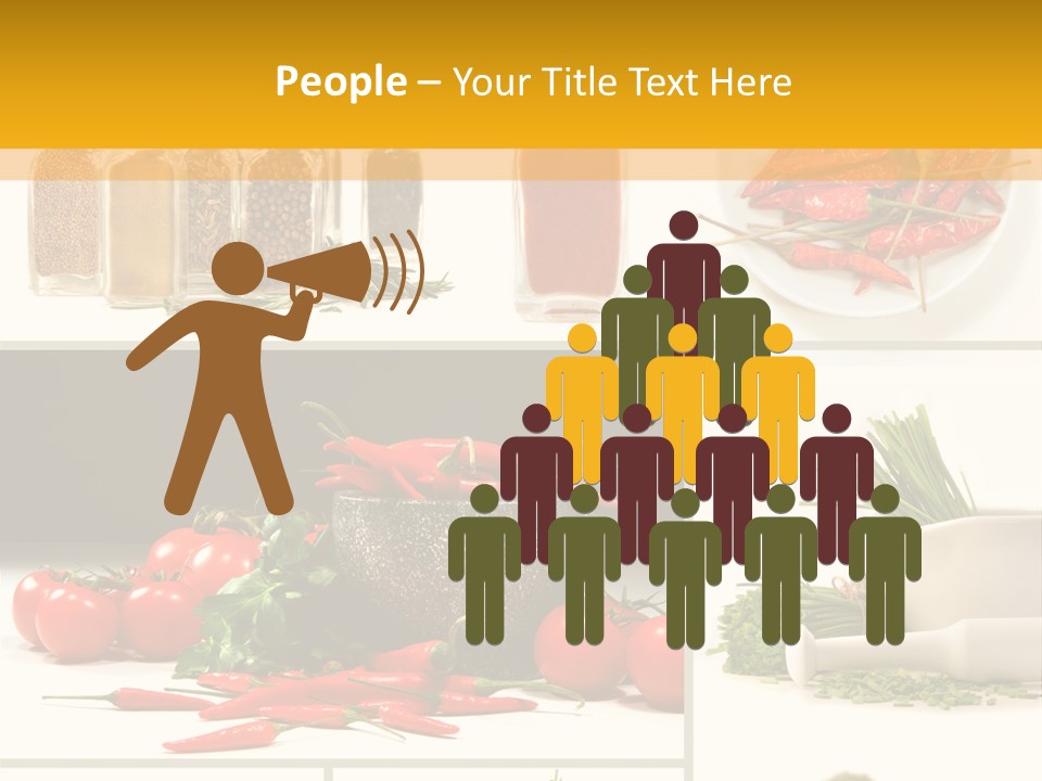 Spices Collage PowerPoint Template