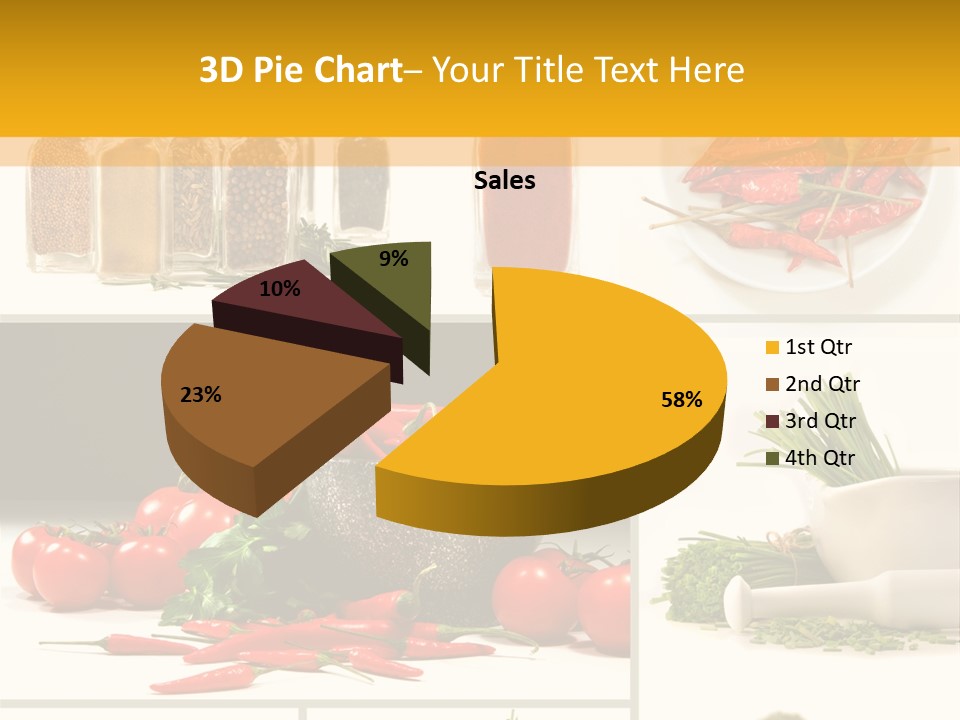 Spices Collage PowerPoint Template