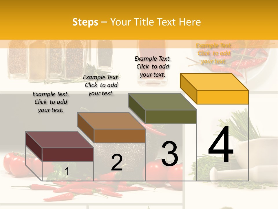 Spices Collage PowerPoint Template