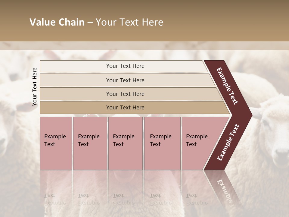 Sheep Herd PowerPoint Template