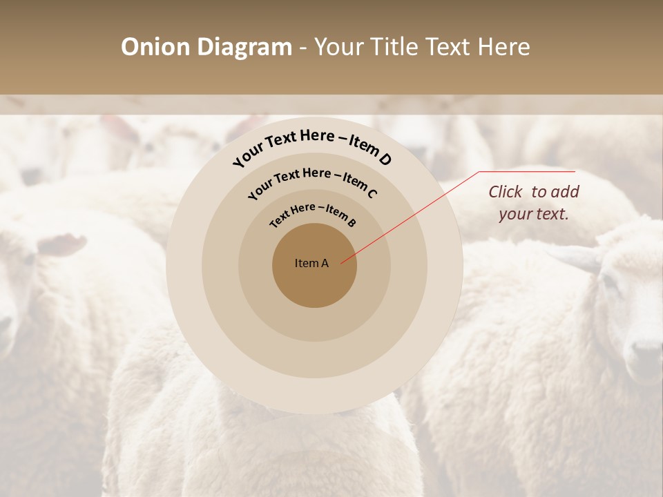 Sheep Herd PowerPoint Template