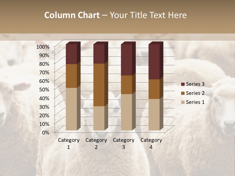 Sheep Herd PowerPoint Template