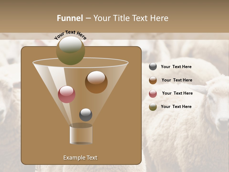 Sheep Herd PowerPoint Template