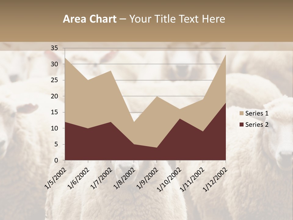 Sheep Herd PowerPoint Template