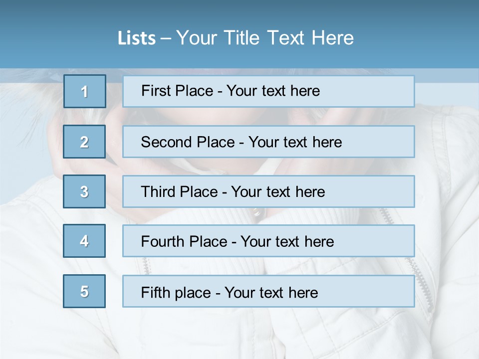 Winter Skin Care PowerPoint Template