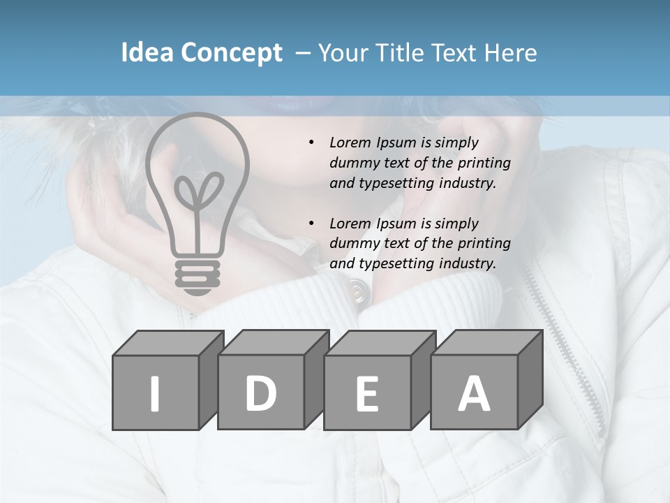 Winter Skin Care PowerPoint Template